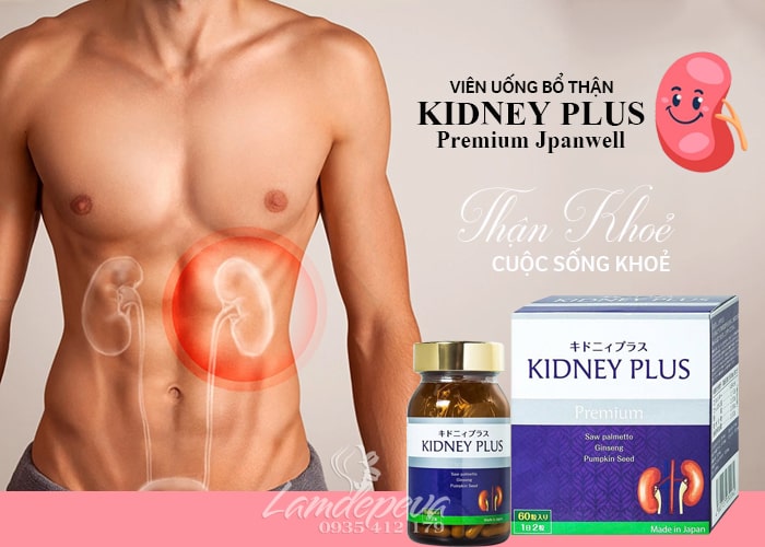 Bổ thận Kidney Plus Premium Jpanwell của Nhật Bản 60 viên 1 Bổ thận Kidney Plus Premium Jpanwell của Nhật Bản 60 viên 1
